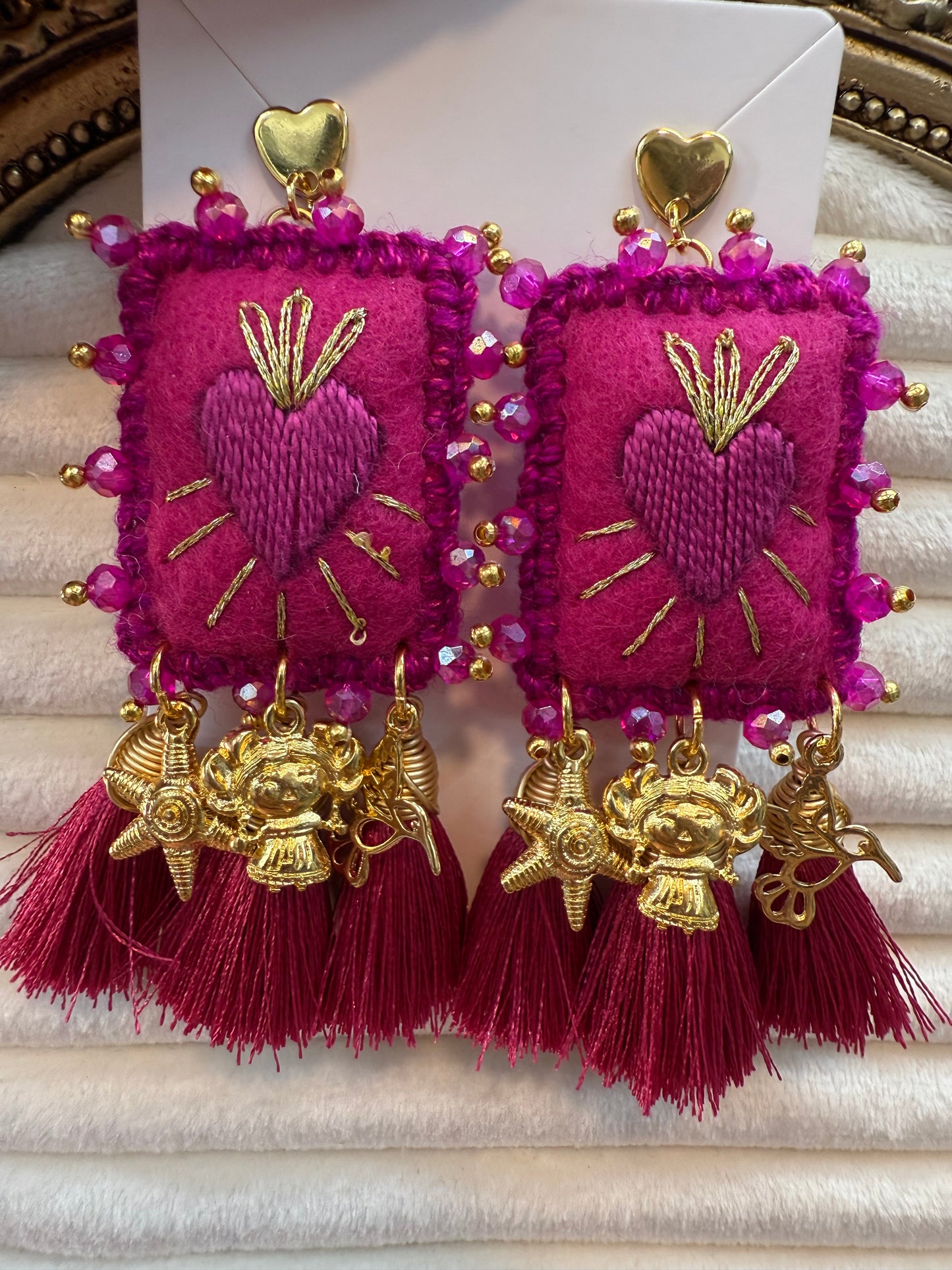 Aretes escapularios /milagritos /dijes mex