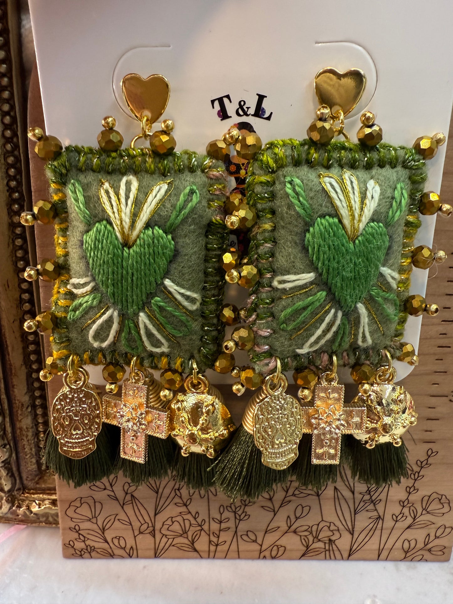 Aretes escapularios /milagritos /dijes mex