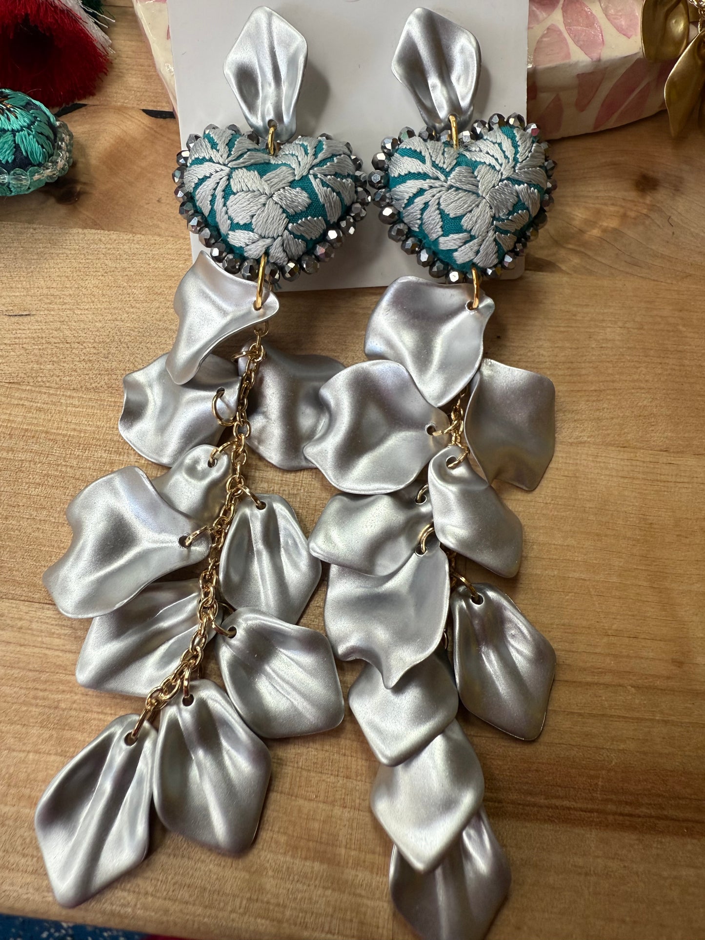 Arete /petalos/plata