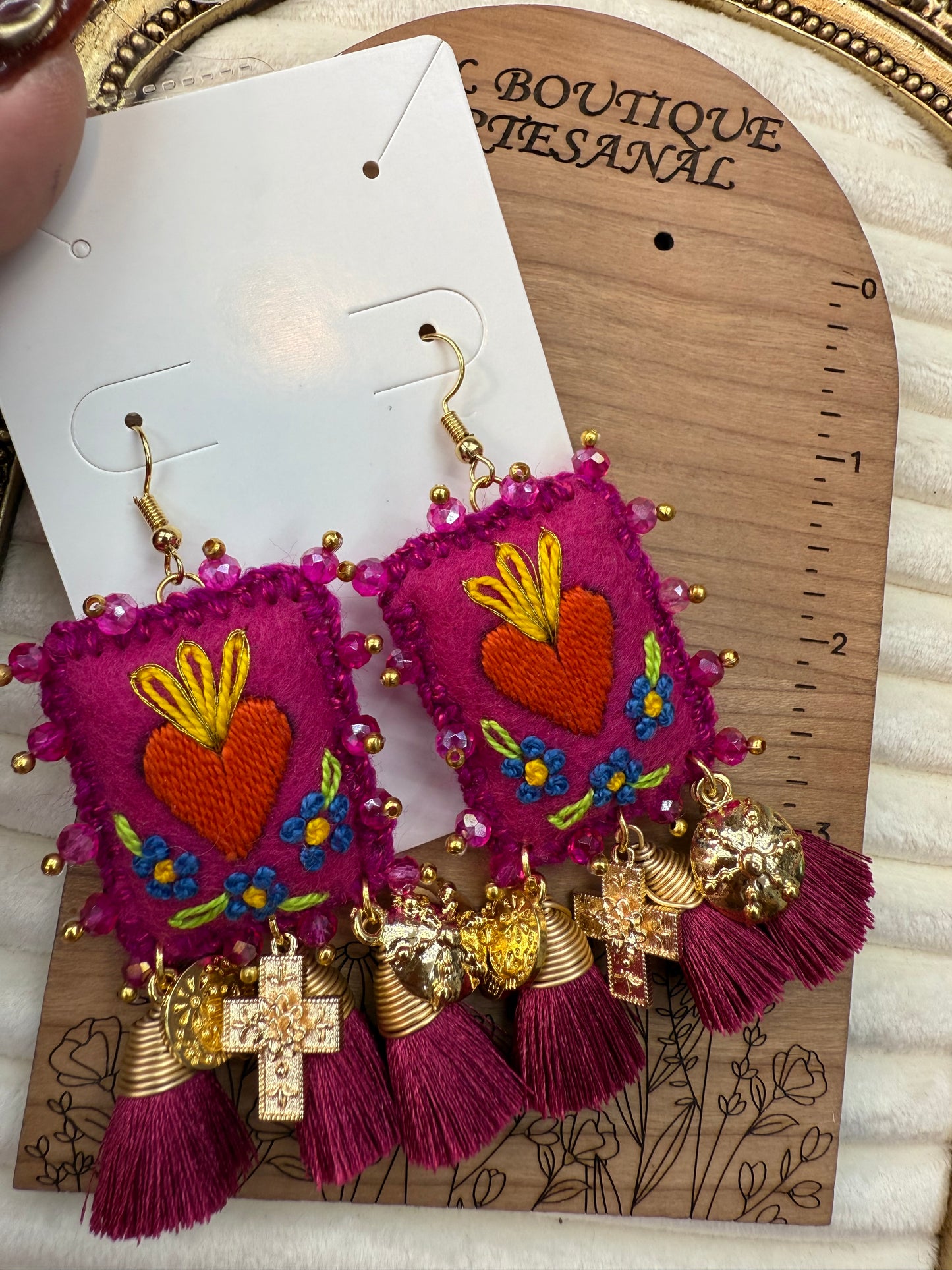 Aretes escapularios /milagritos /dijes mex