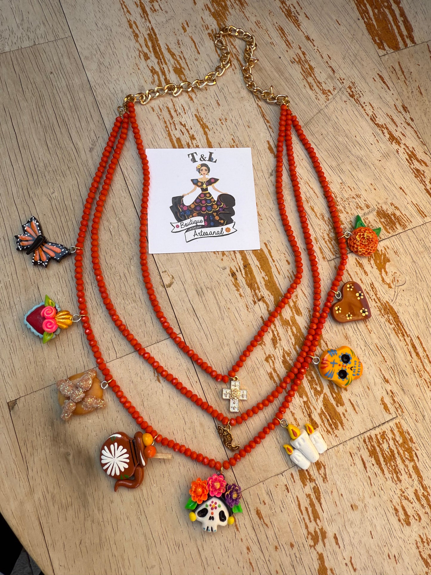 Collar dia de Muertos
