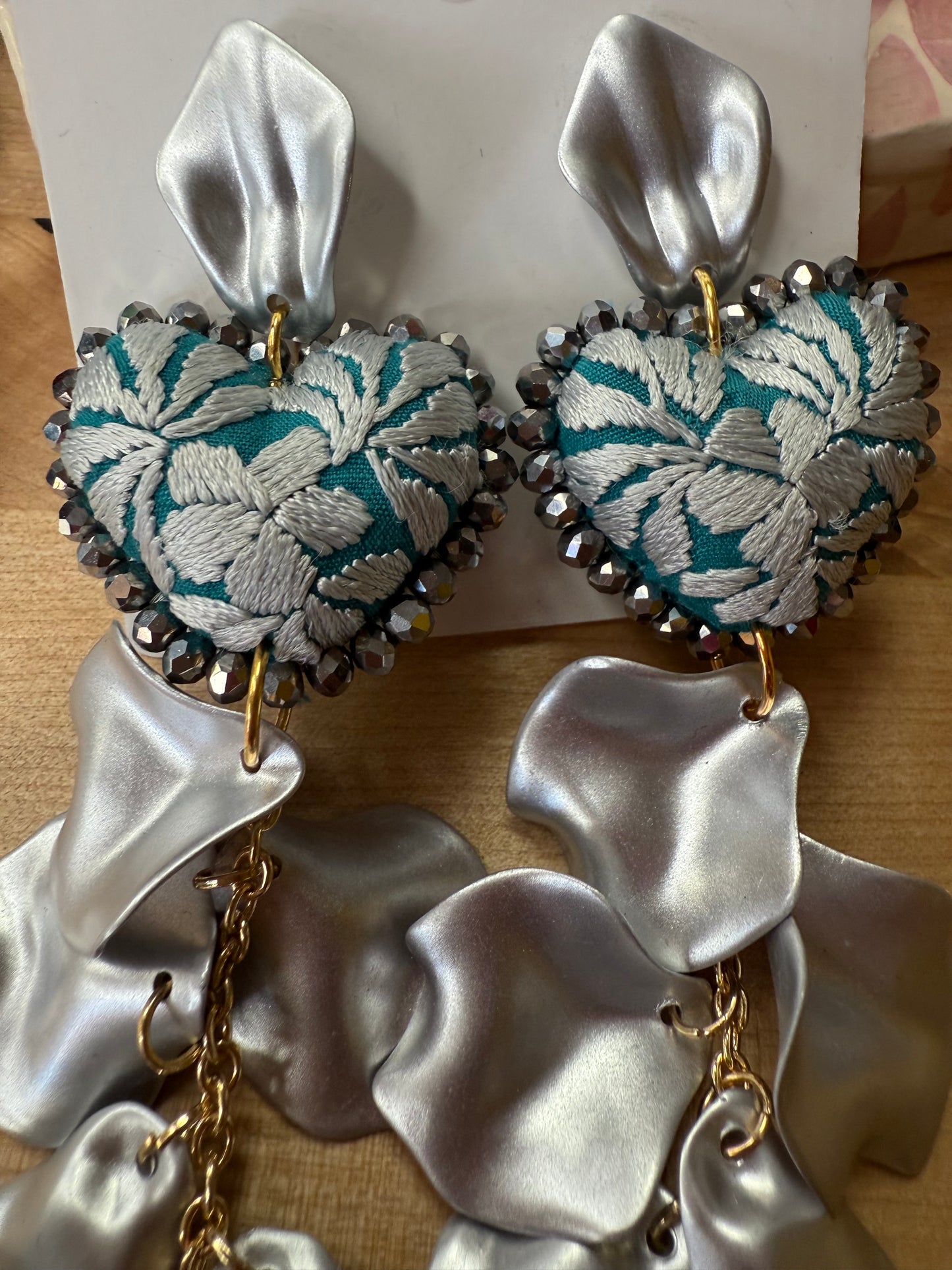 Arete /petalos/plata