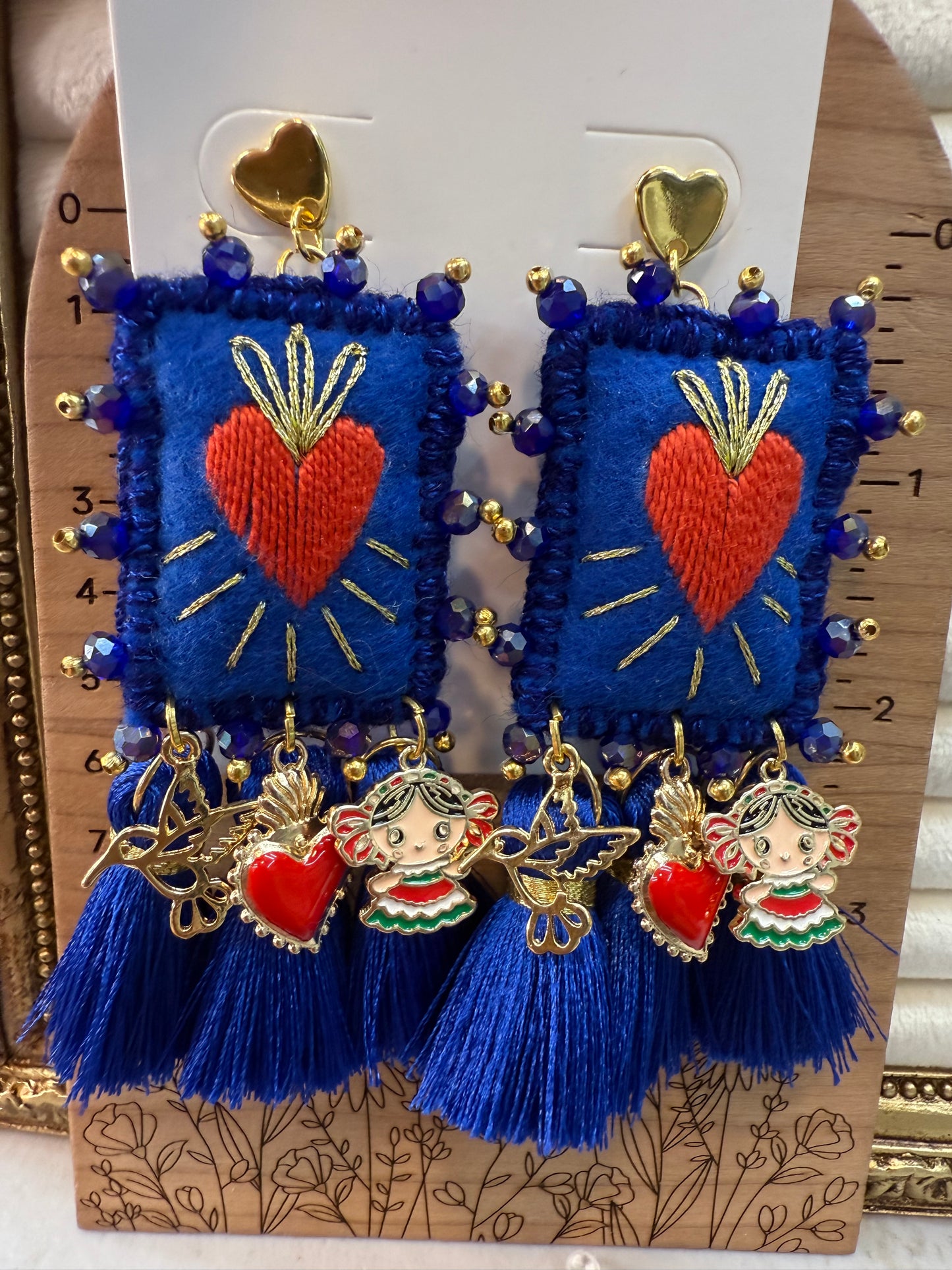 Aretes escapularios /milagritos /dijes mex