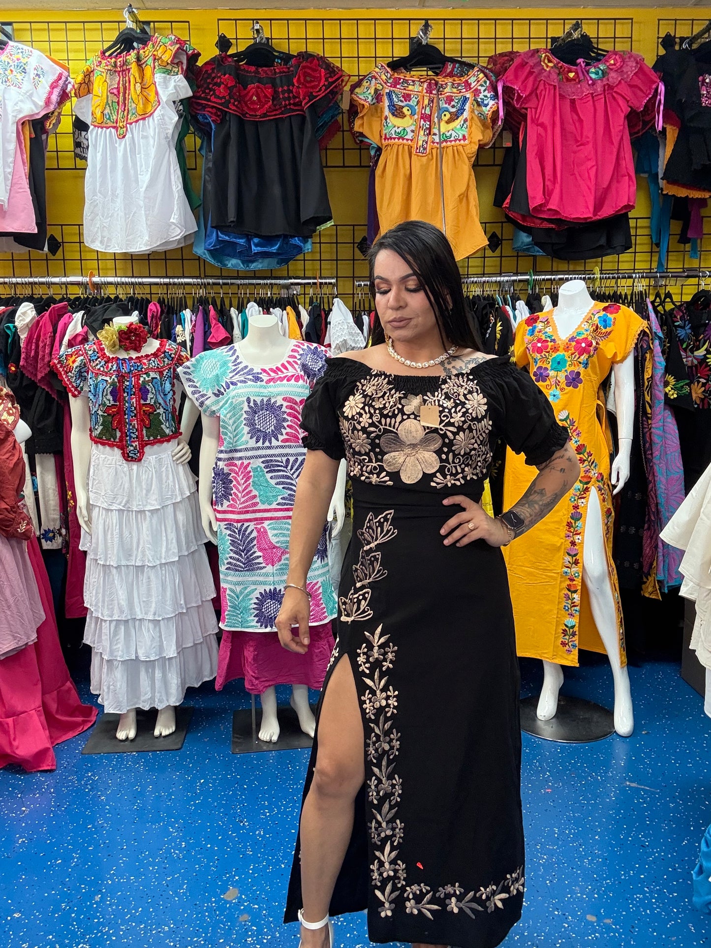 Vestido mariposa