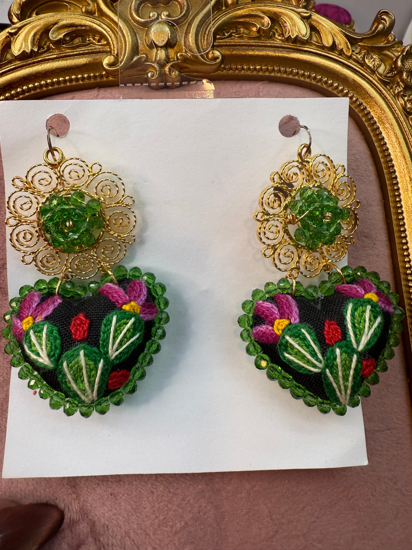 Aretes san antonino / caracol mediano