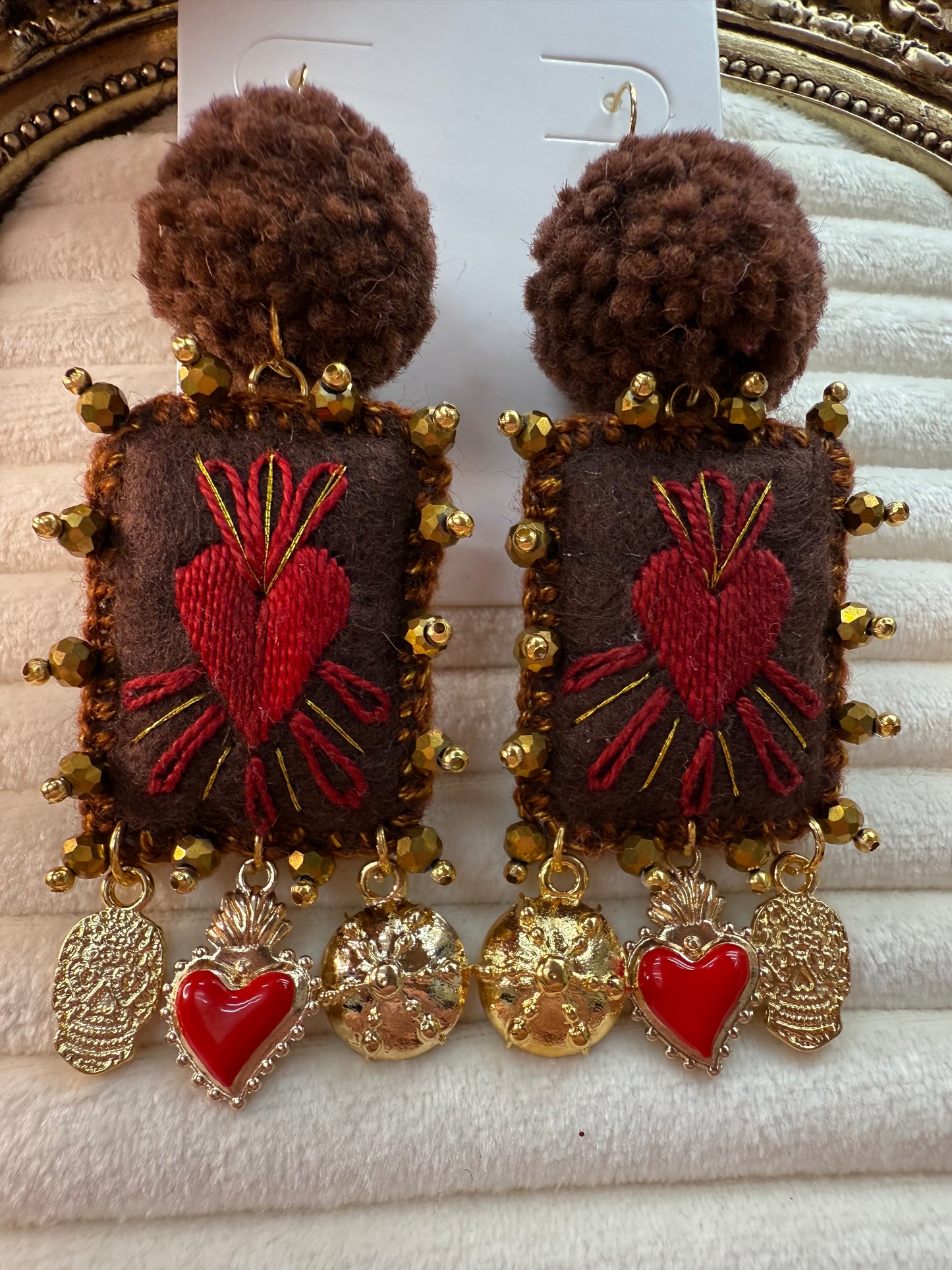 Aretes escapularios /milagritos /dijes mex