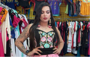 Blusa corset talla l/xl