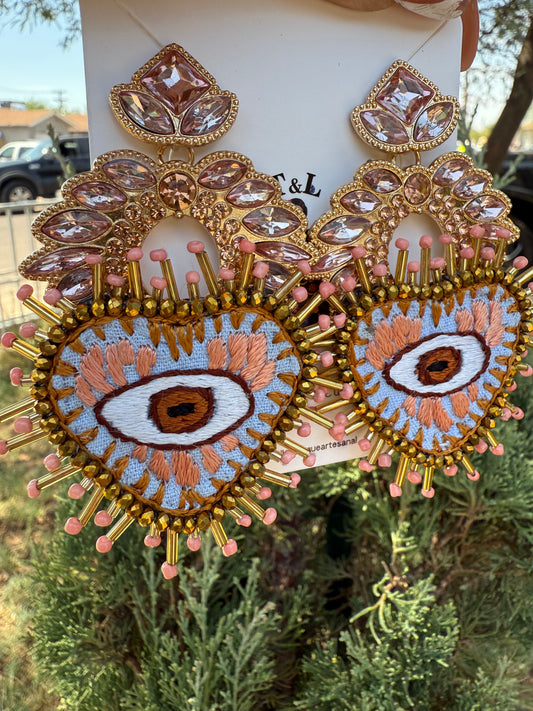 Aretes /ojo/1