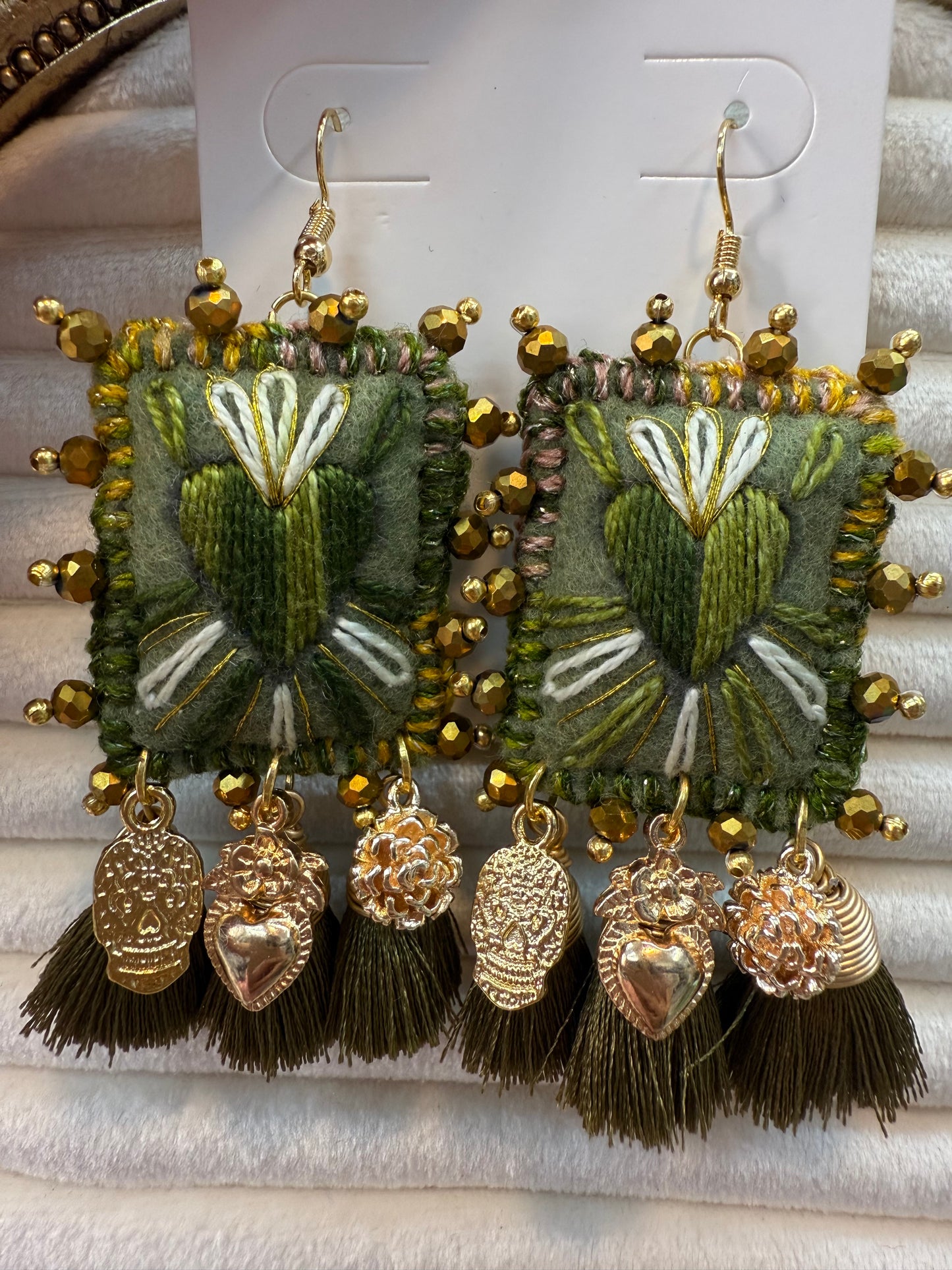 Aretes escapularios /milagritos /dijes mex