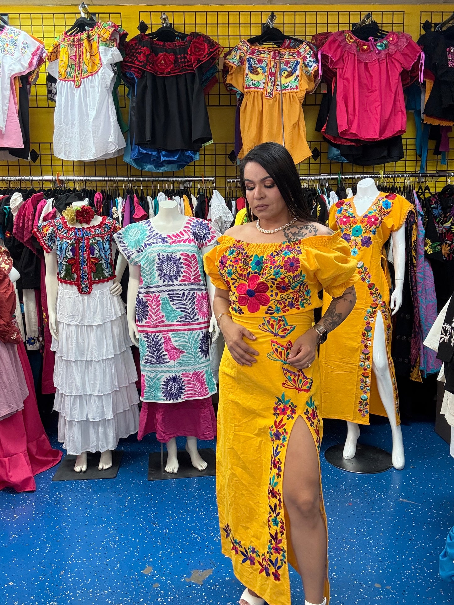 Vestido mariposa