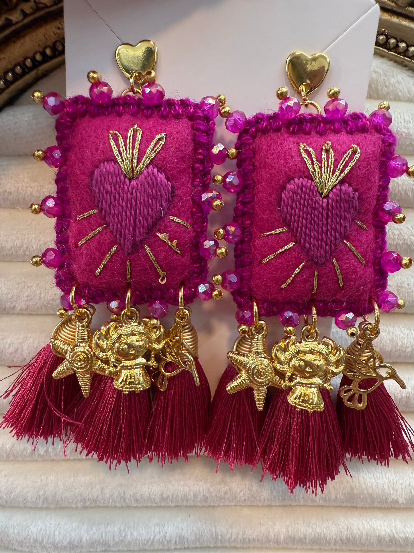 Aretes escapularios /milagritos /dijes mex