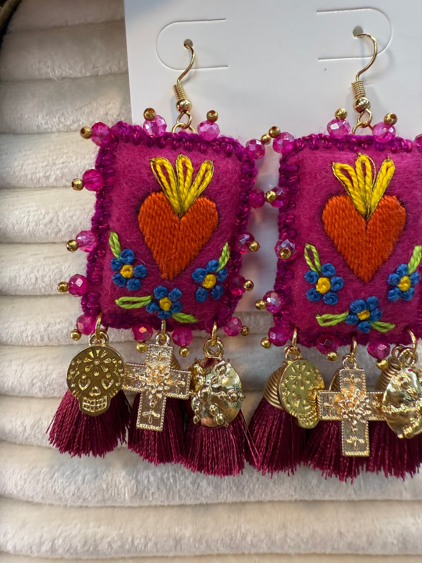 Aretes escapularios /milagritos /dijes mex