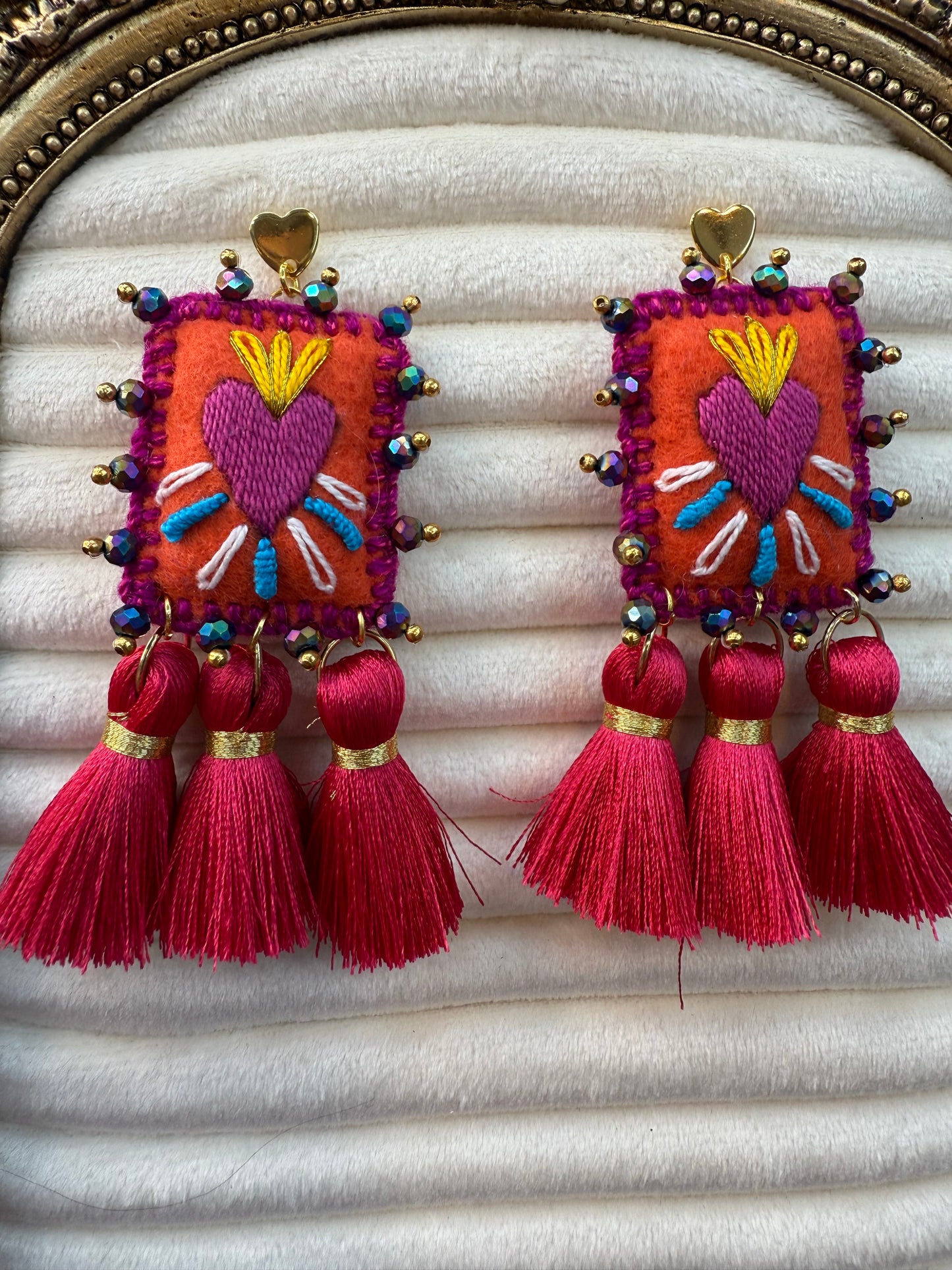 Aretes escapularios /milagritos /motitas