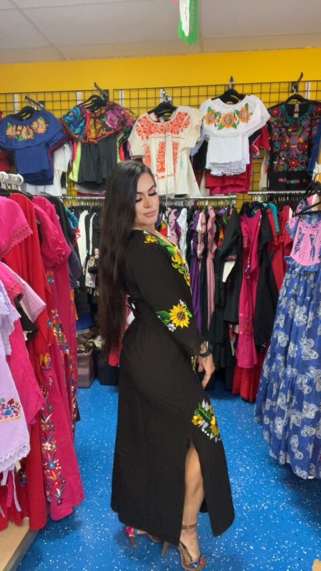 Vestido santa/ Girasol