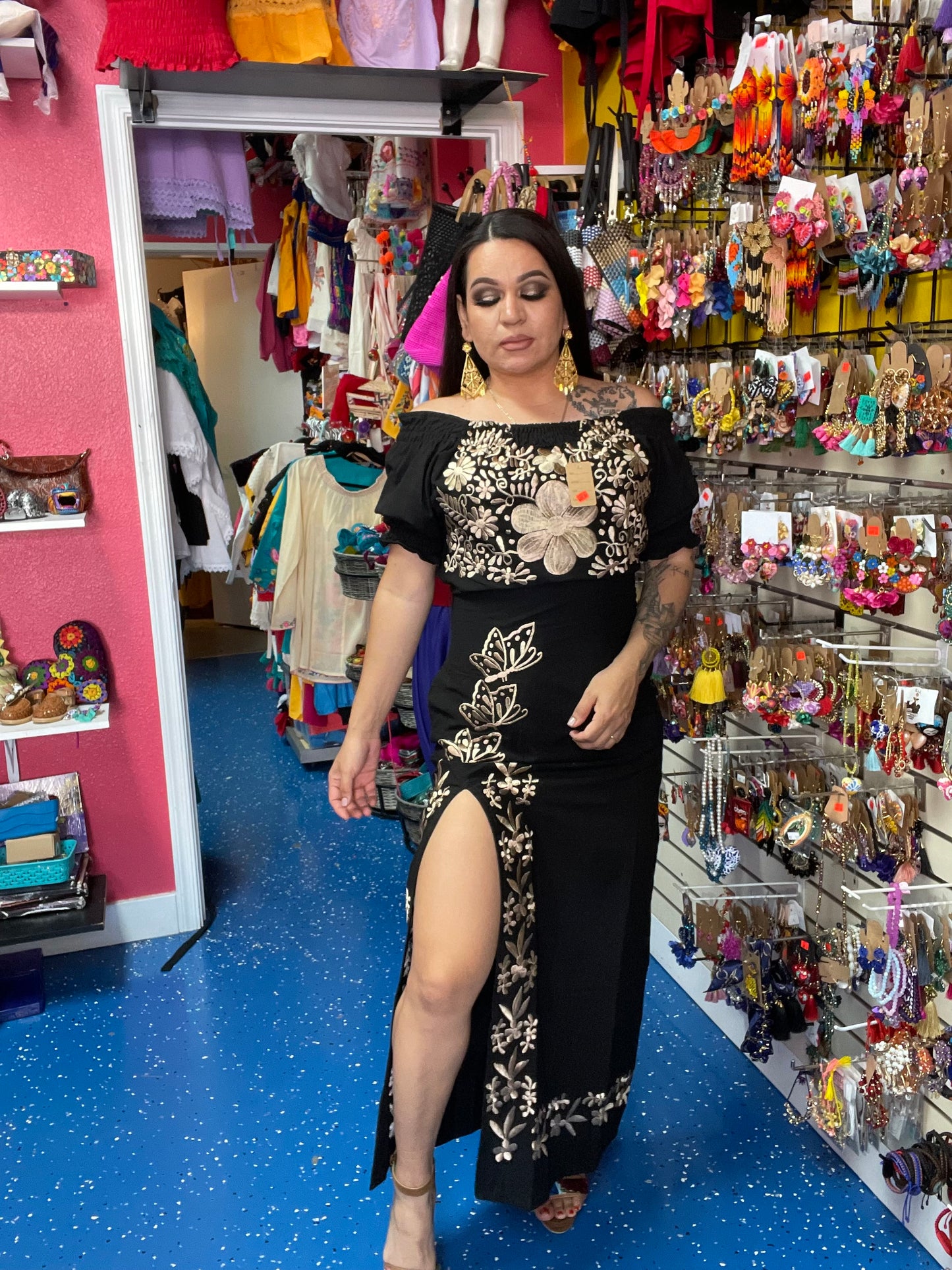 Vestido mariposa
