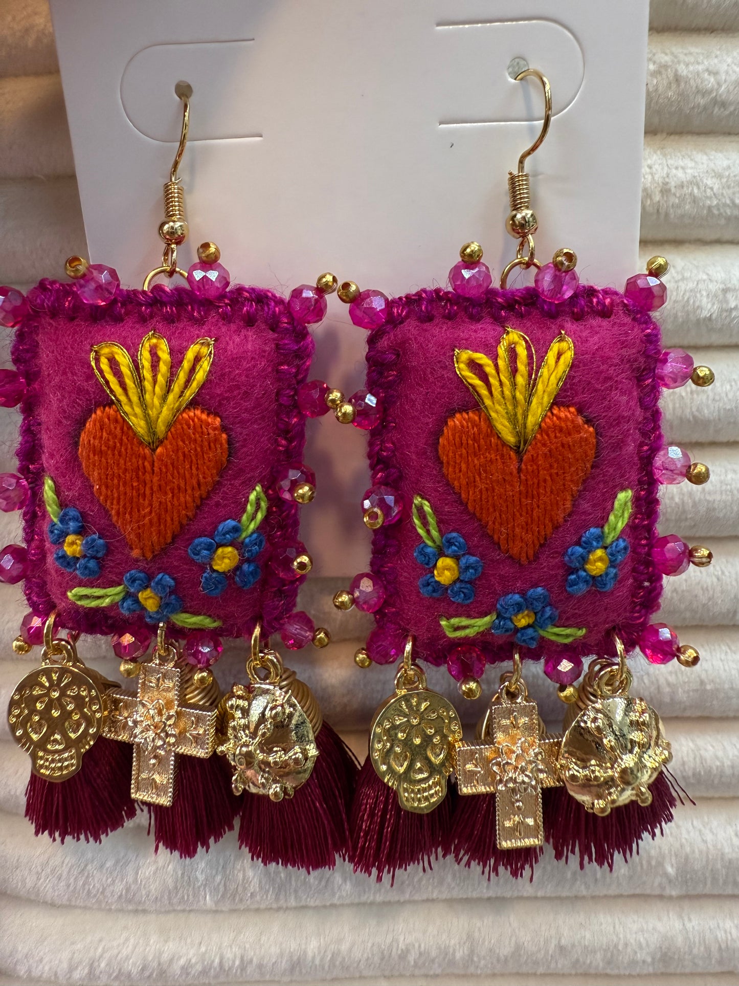 Aretes escapularios /milagritos /dijes mex