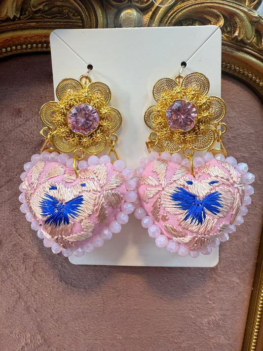 Aretes san antonino / caracol mediano