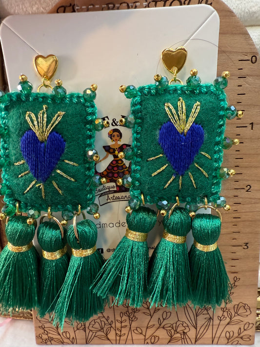 Aretes escapularios /milagritos /motitas