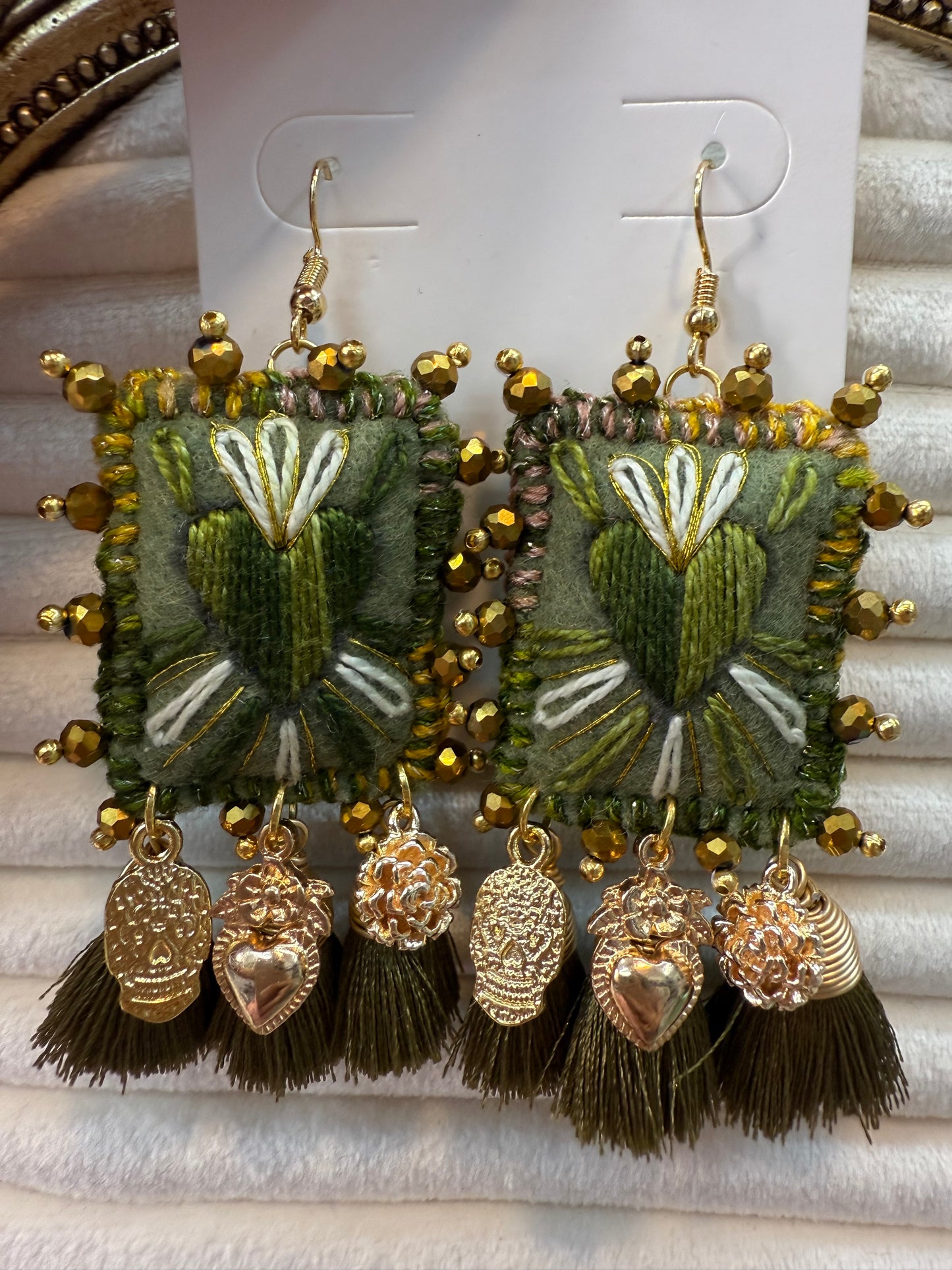 Aretes escapularios /milagritos /dijes mex