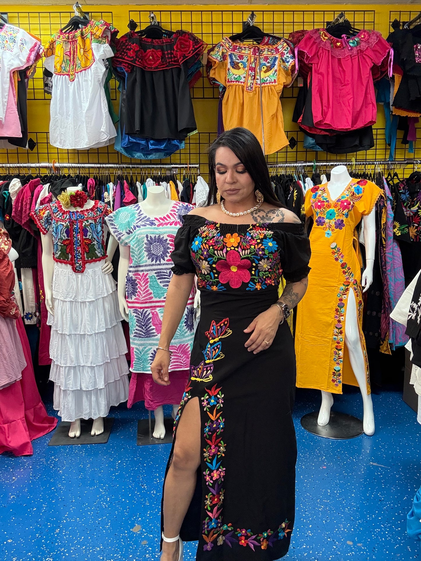 Vestido mariposa