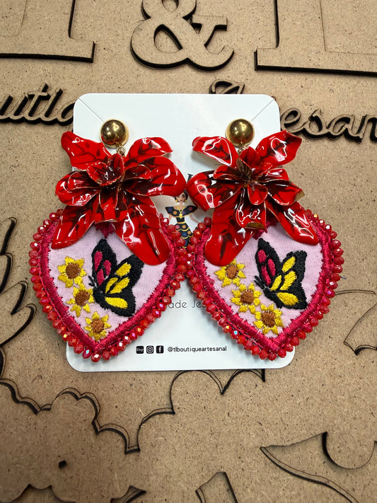 #31 mariposa /rojo