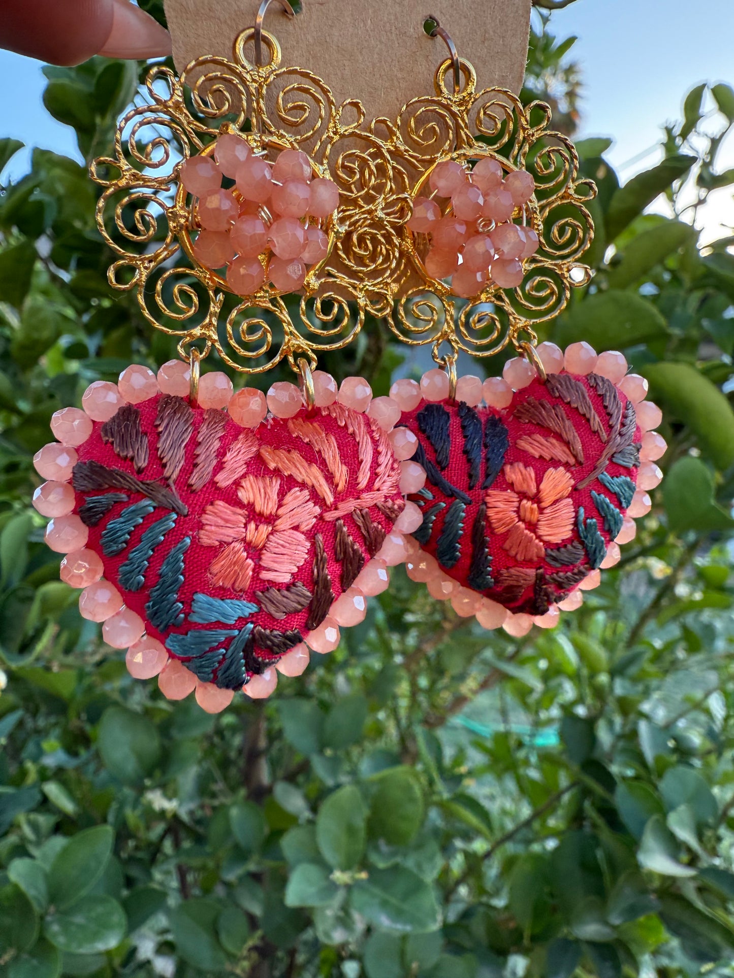 Aretes san antonino / caracol mediano