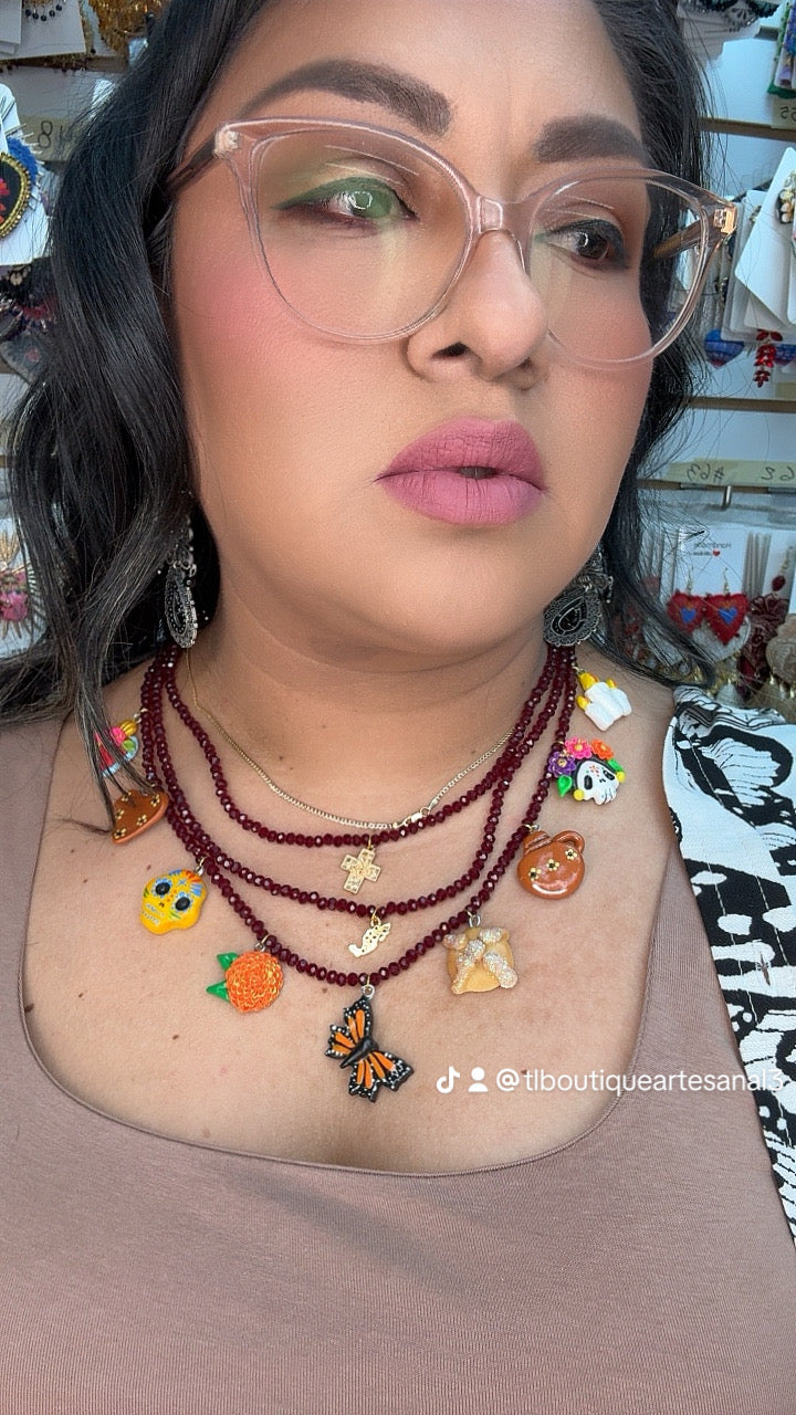Collar dia de Muertos