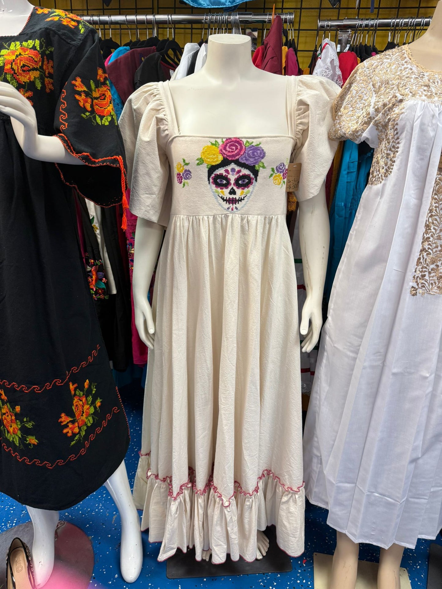 VESTIDO/CATRINA/ NEGRO