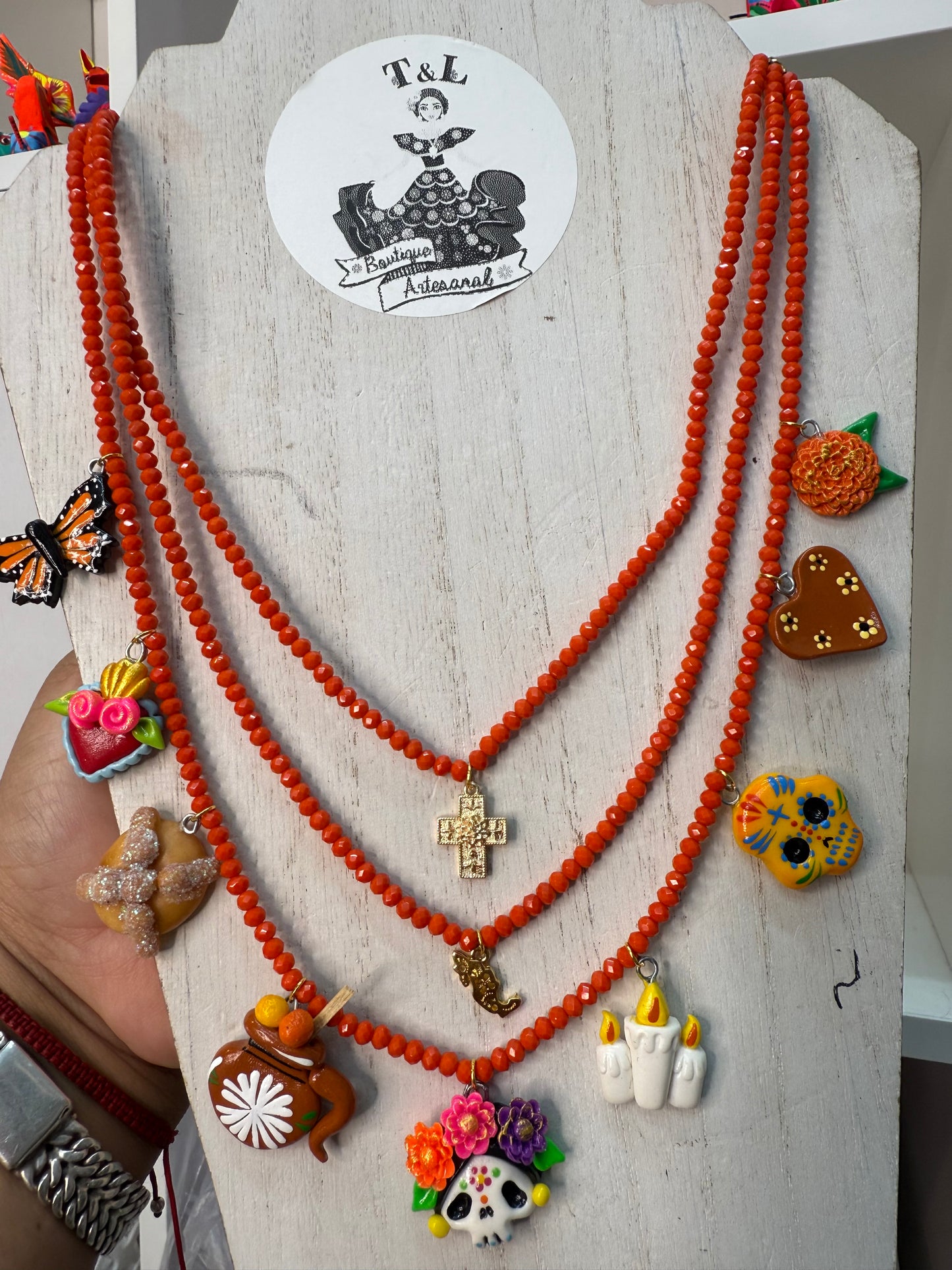 Collar dia de Muertos