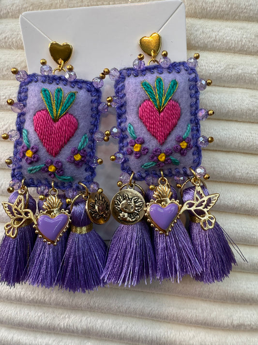 Aretes escapularios /milagritos /dijes mex