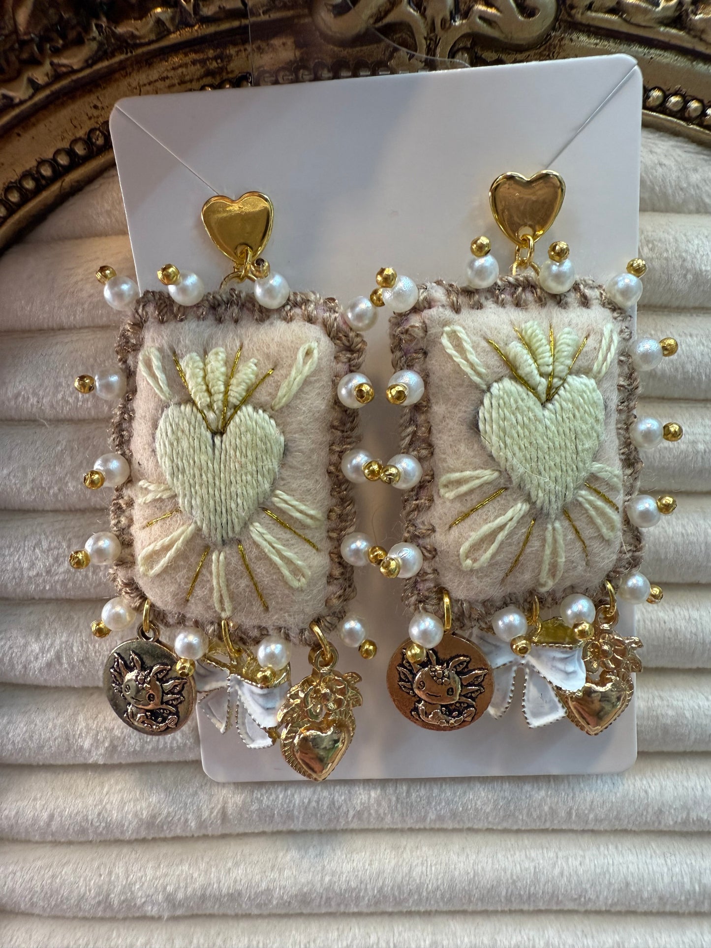 Aretes escapularios /milagritos /dijes mex