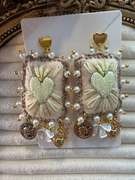 Aretes escapularios /milagritos /dijes mex