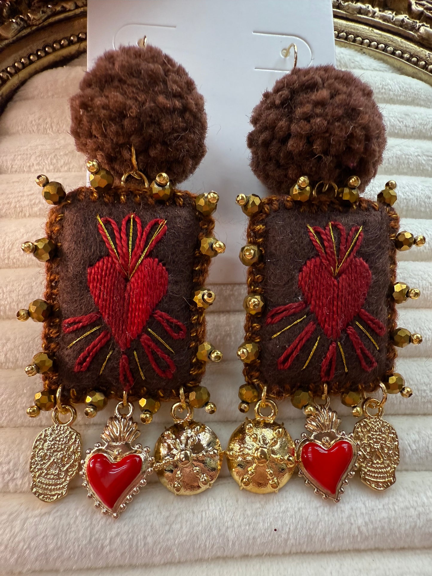 Aretes escapularios /milagritos /dijes mex