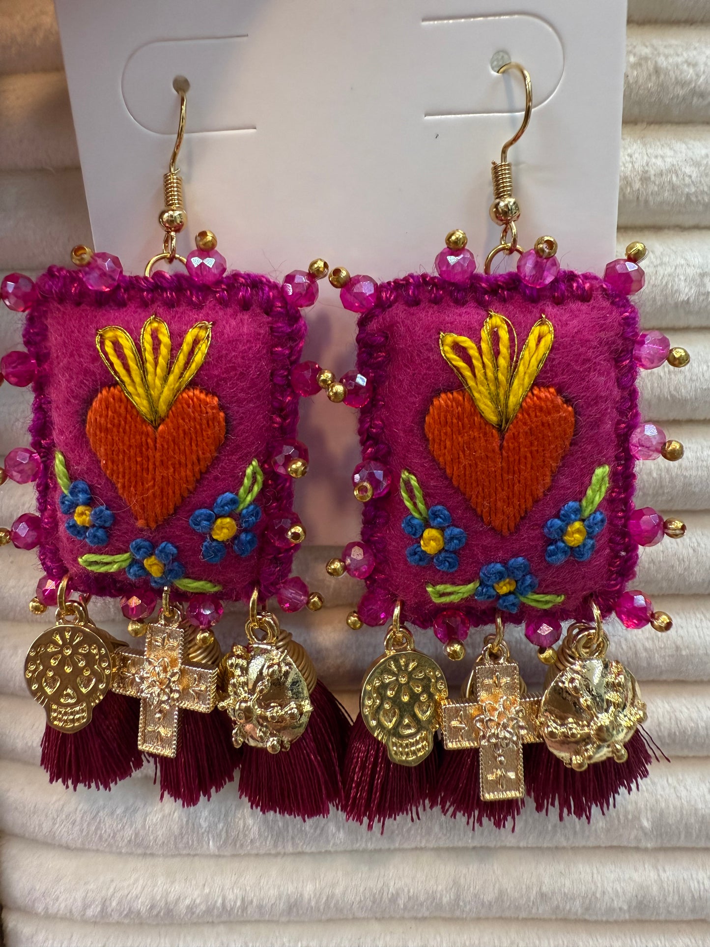Aretes escapularios /milagritos /dijes mex