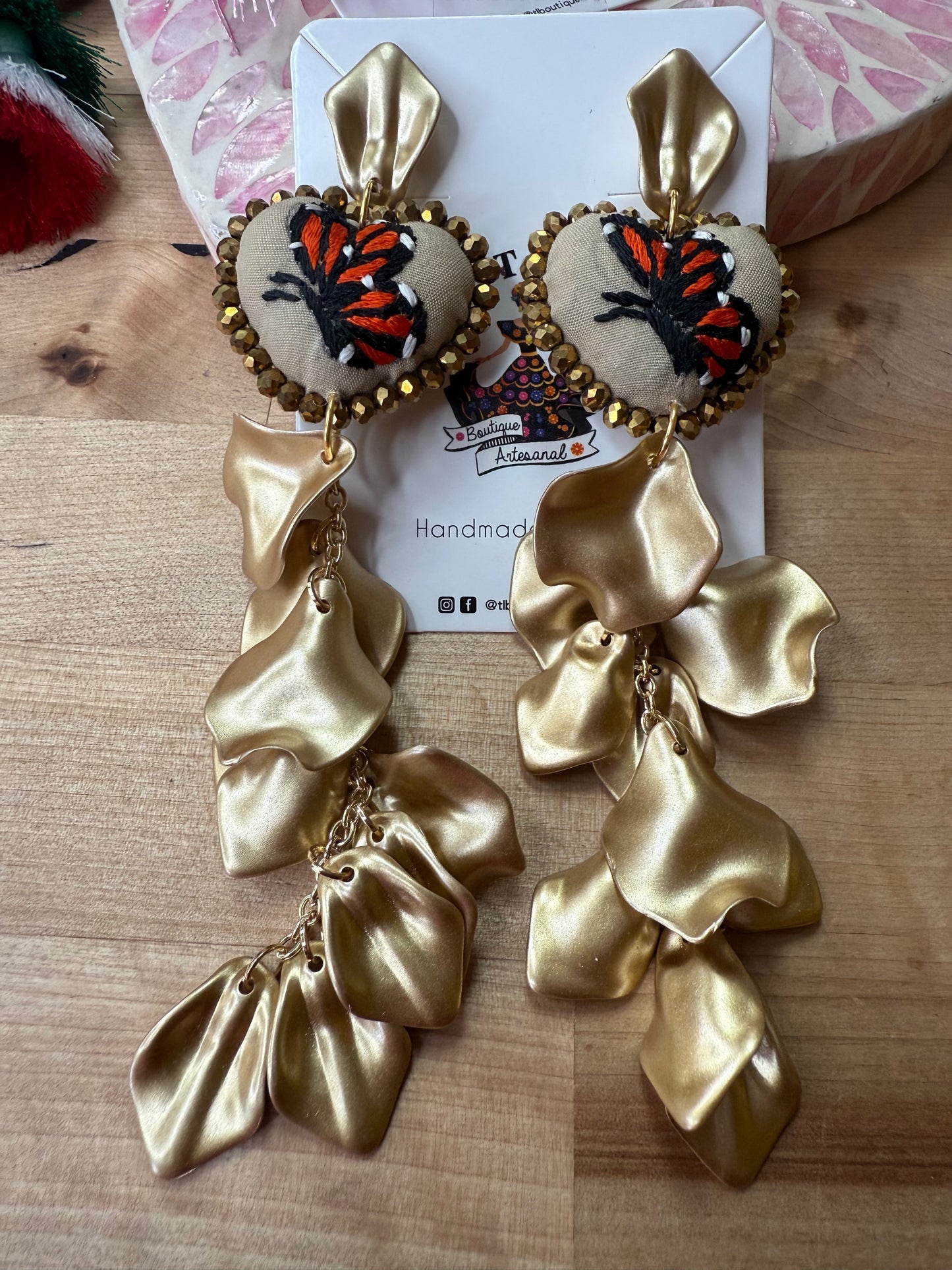 Arete /petalos/oro