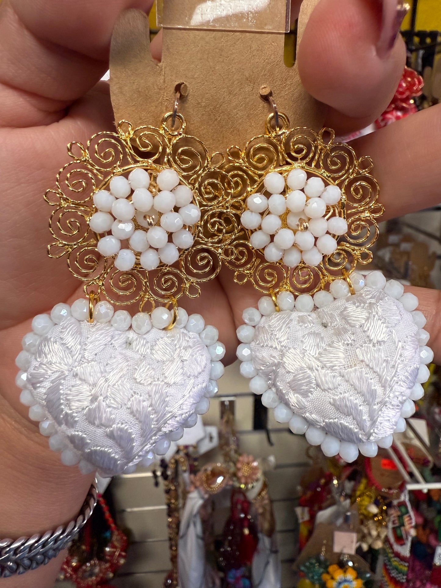 Aretes san antonino / caracol mediano