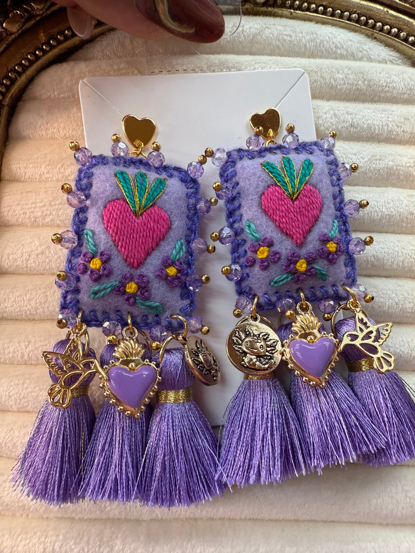 Aretes escapularios /milagritos /dijes mex