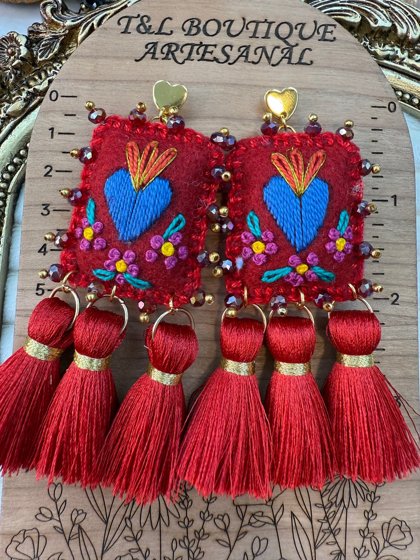 Aretes escapularios /milagritos /motitas