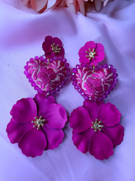 Flor rosa fiuccia