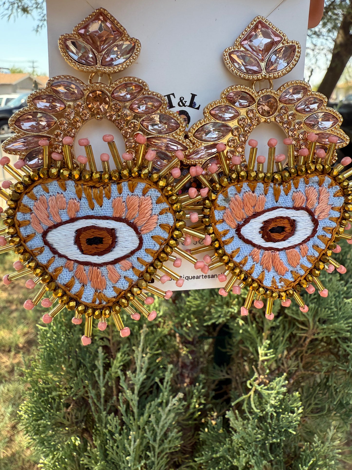 Aretes /ojo/1