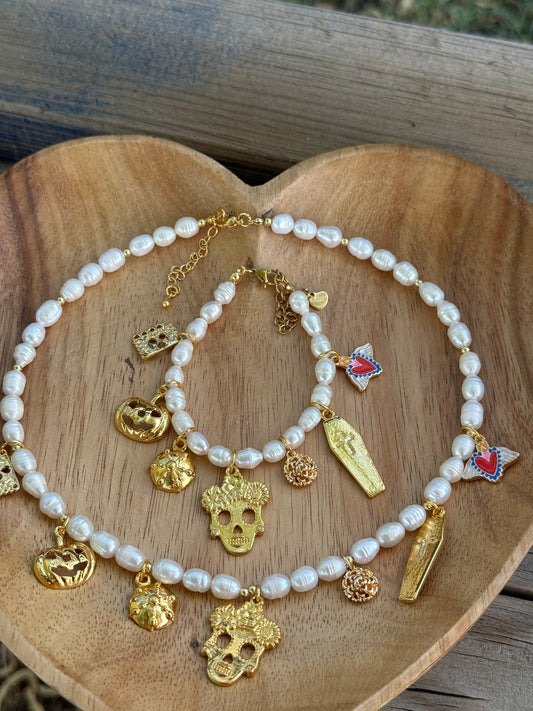 Set/perla/dia de muertos
