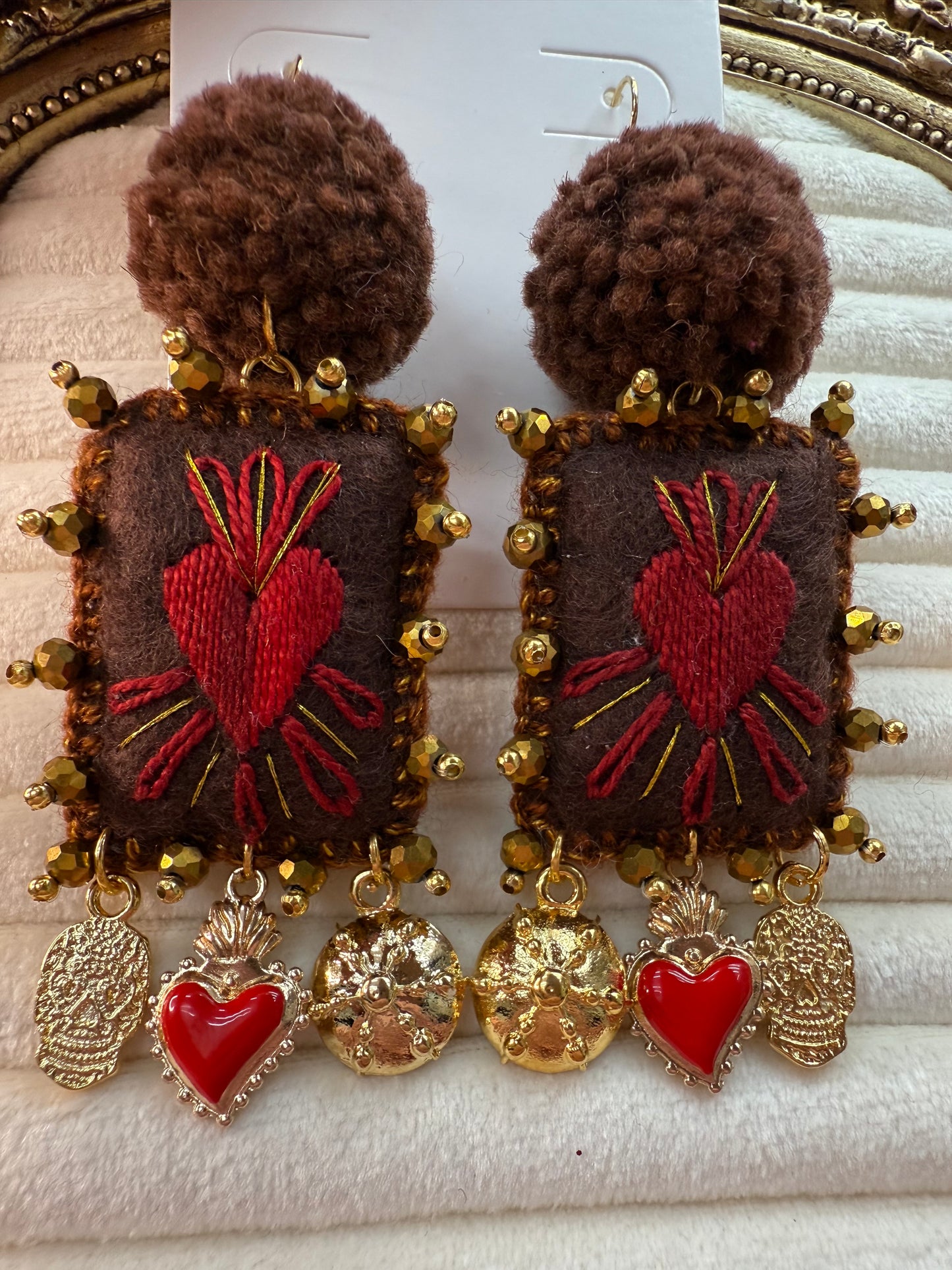 Aretes escapularios /milagritos /dijes mex