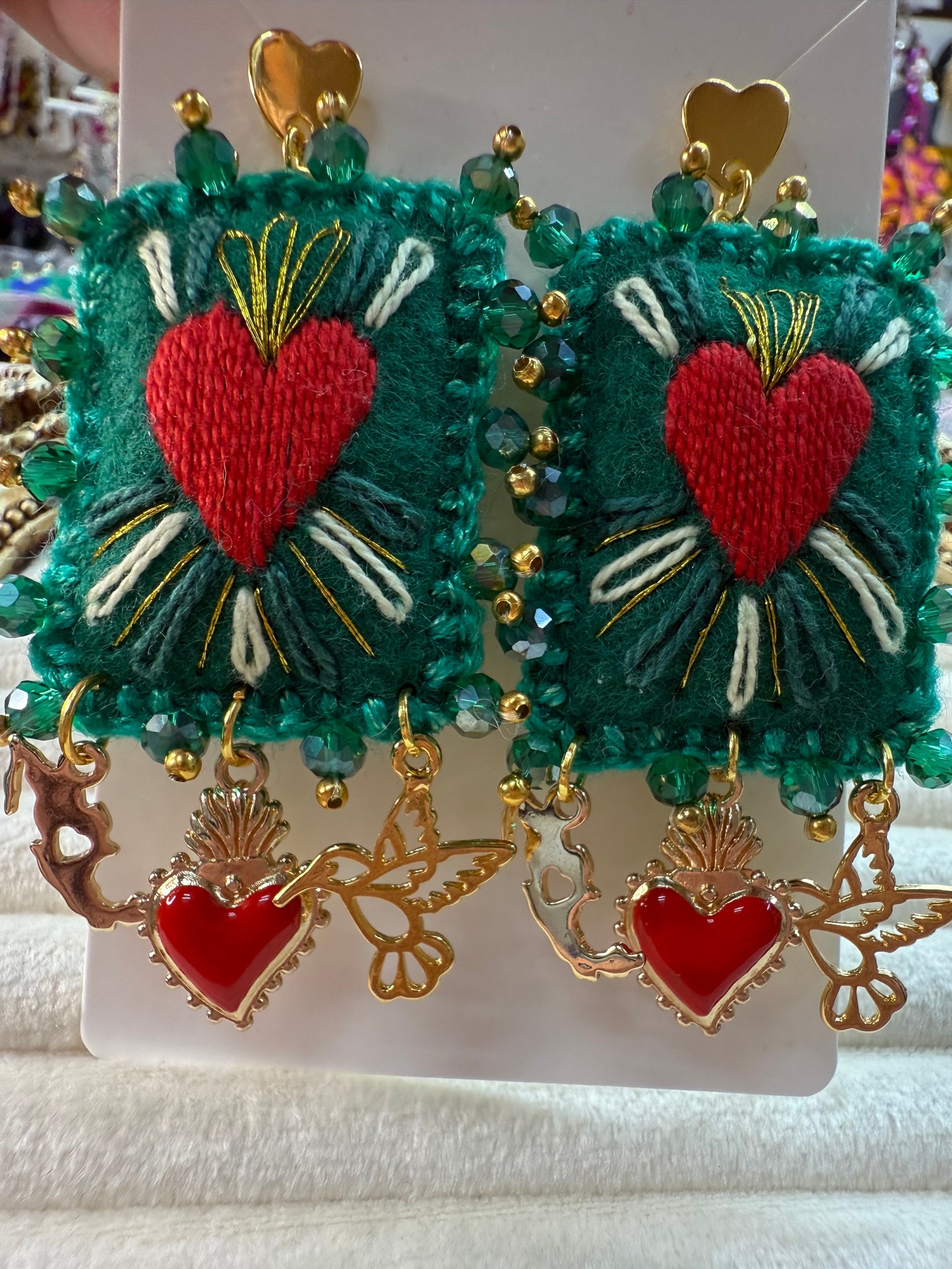 Aretes escapularios /milagritos /dijes mex