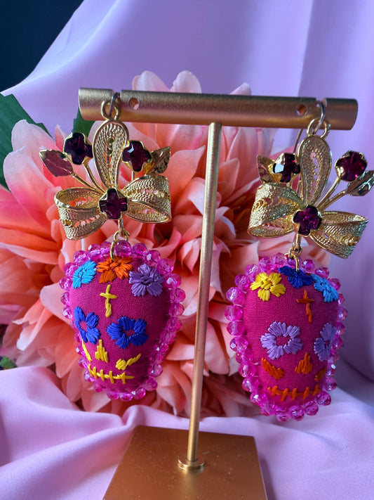 Calavera rosa